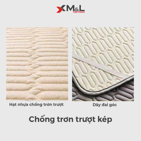 Chiếu điều hòa lụa Nano lót cao su non - Tencel Latex M&L CM1 0322-ML-CM1-P  