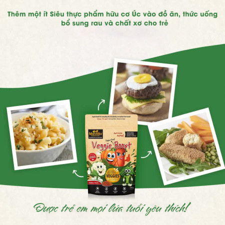 Mavella Veggie Boost - Bổ Sung Rau Củ Siêu Dinh Dưỡng Cho Bé