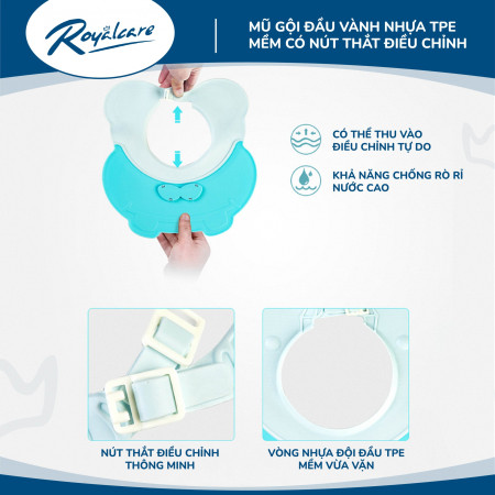 Mũ gội đầu hà mã - Royalcare TH-702