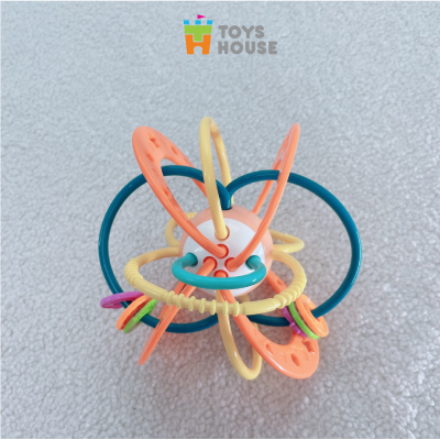 Vòng luồn hạt - Đồ chơi vận động tinh ToysHouse HE0104 - Màu xanh