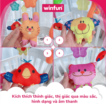 Treo cũi con thú vui nhộn Winfun 0845