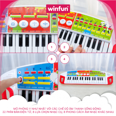 Đàn Beat Bop vui nhộn Winfun 2509