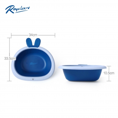 Chậu rửa mặt hình tai thỏ Royalcare RC-8900 ( Màu xanh dương) 