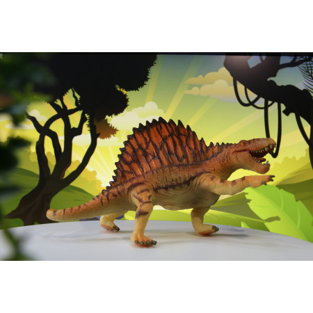 Đồ chơi động vật cho bé Recur DW330-Toys House - hình khủng long Pachycephalosaurus (xanh dương)