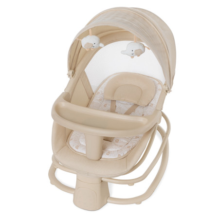 Nôi ru ngủ thư giãn kết hợp ghế ngồi ăn dặm, ghế ngồi đọc sách cho bé Mastela 8081- 8085 - 8087