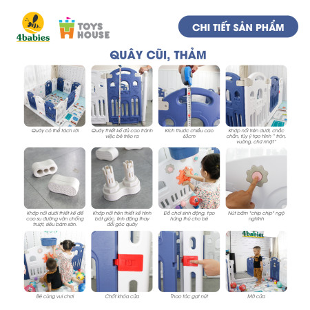 Quây bóng hình máy bay KT 148*111*63cm Toyshouse WM19086-QBB  (10+2) gồm thảm và cột bóng rổ 