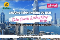 4Babies và Winfun tổ chức tour du lịch Hồng Kông và Thẩm Quyến dành tặng các đối tác hoạt động hiệu quả năm 2019