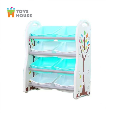 Kệ để đồ chơi, đồ dùng đa năng cho bé hình cây Size M, KT 76*36*91 Toys House WM21E121